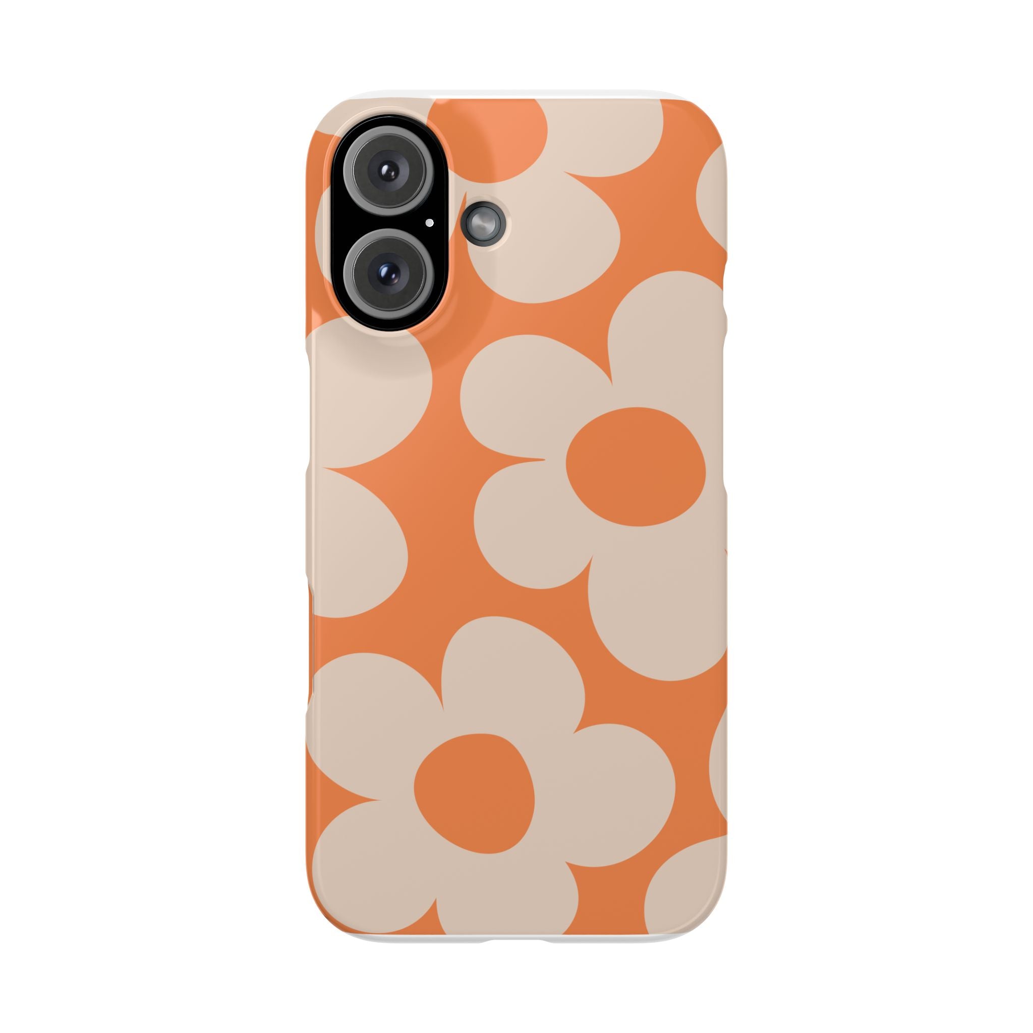 Retro Flowers - Snap Case