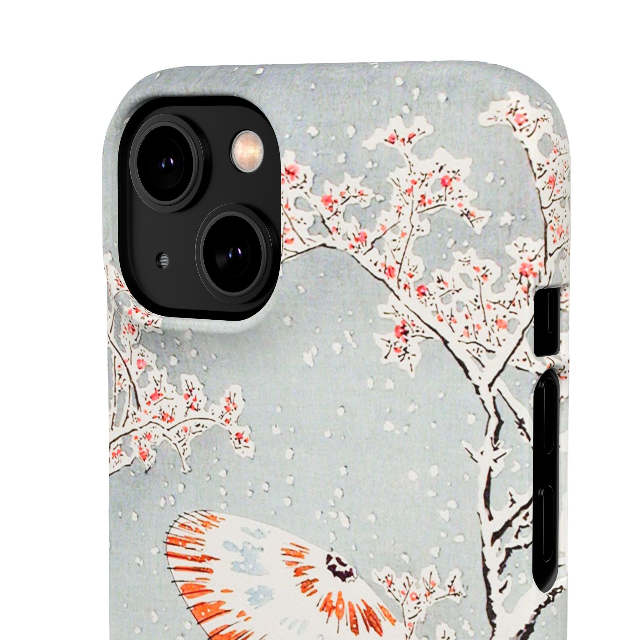 Plum Tree in Snow by Hiroaki Takahashi - Snap Case