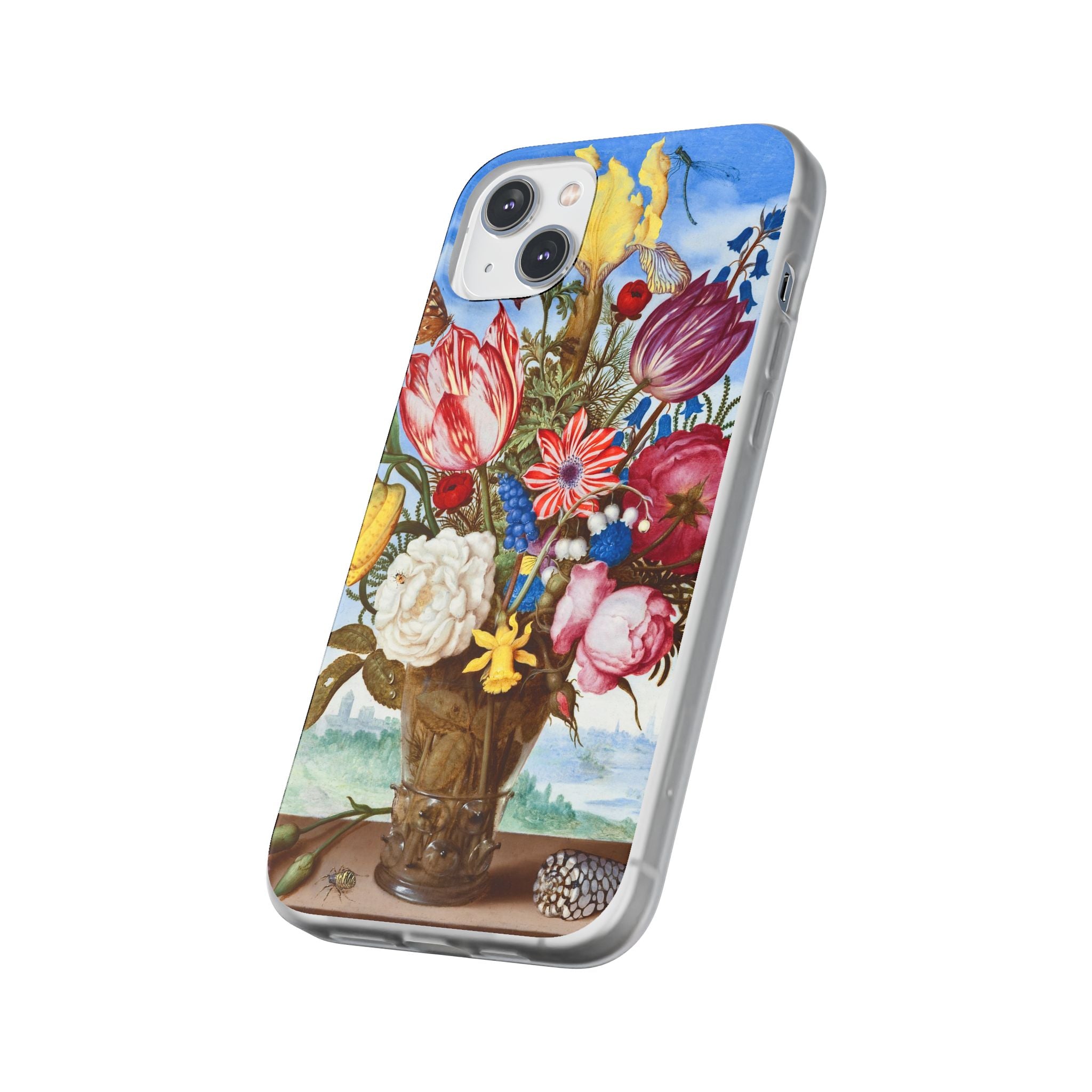 Bouquet of Flowers by Ambrosius Bosschaert - Flexi Case