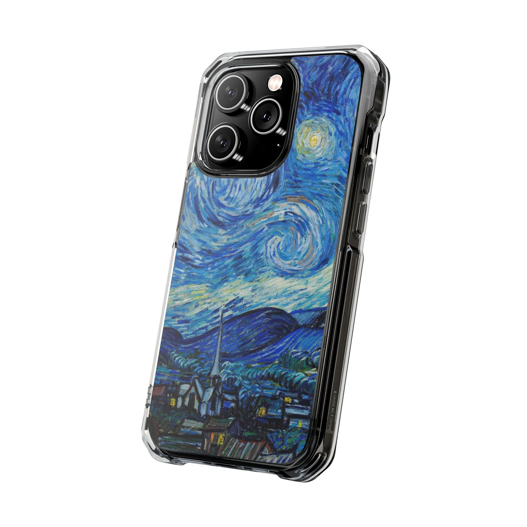 Vincent Van Gogh's The Starry Night - Magnetic Clear Impact Case