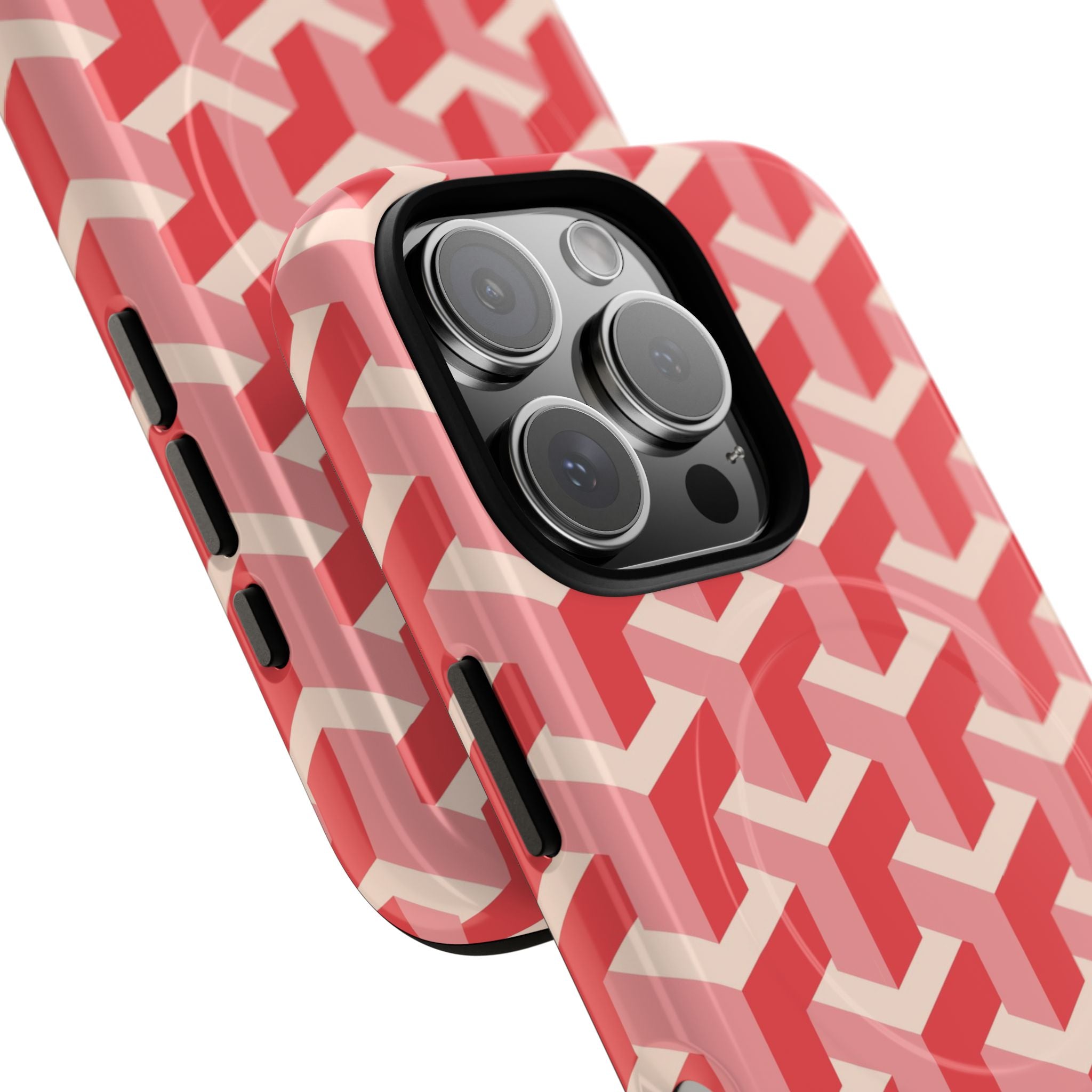 Pink Geo - Tough Magnetic Case