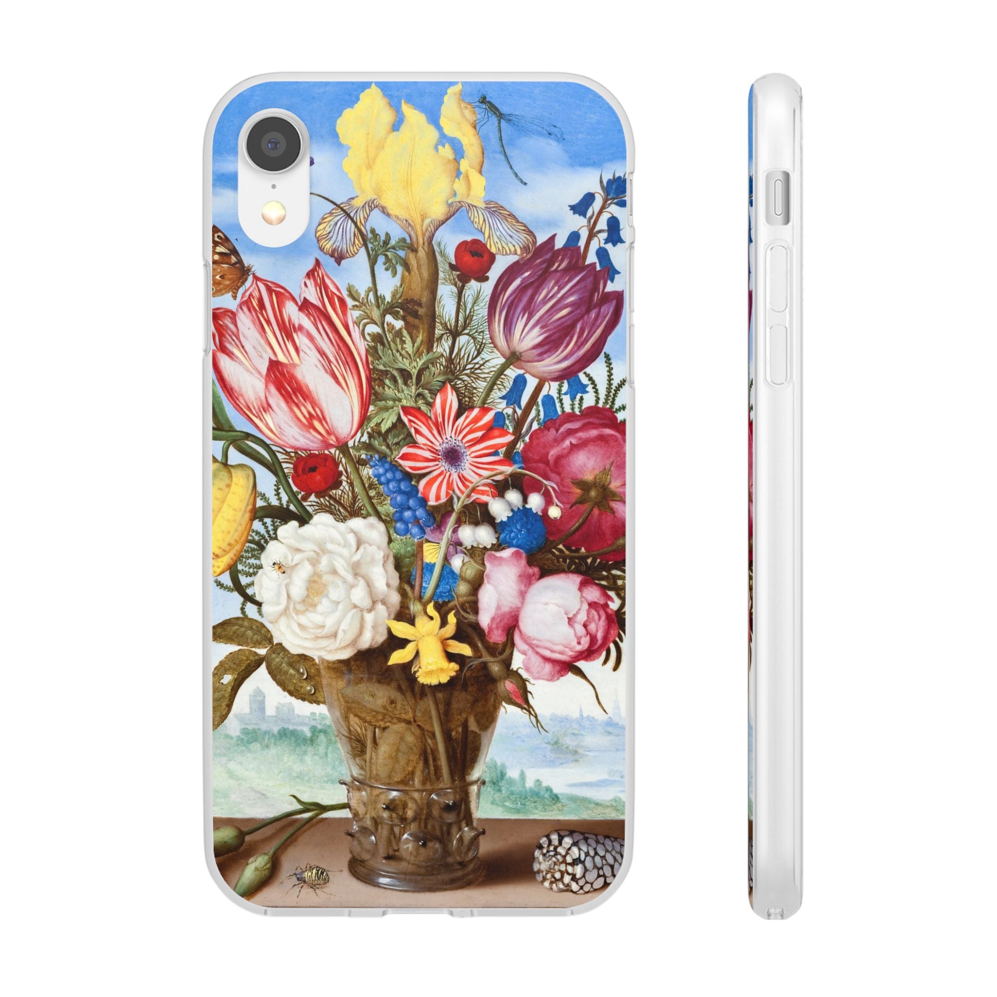 Bouquet of Flowers by Ambrosius Bosschaert - Flexi Case