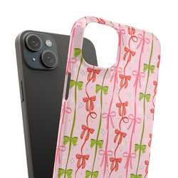 Image of Christmas Ribbon - Snap Case