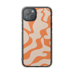 Image of Retro Ripples - Magnetic Clear Impact Case