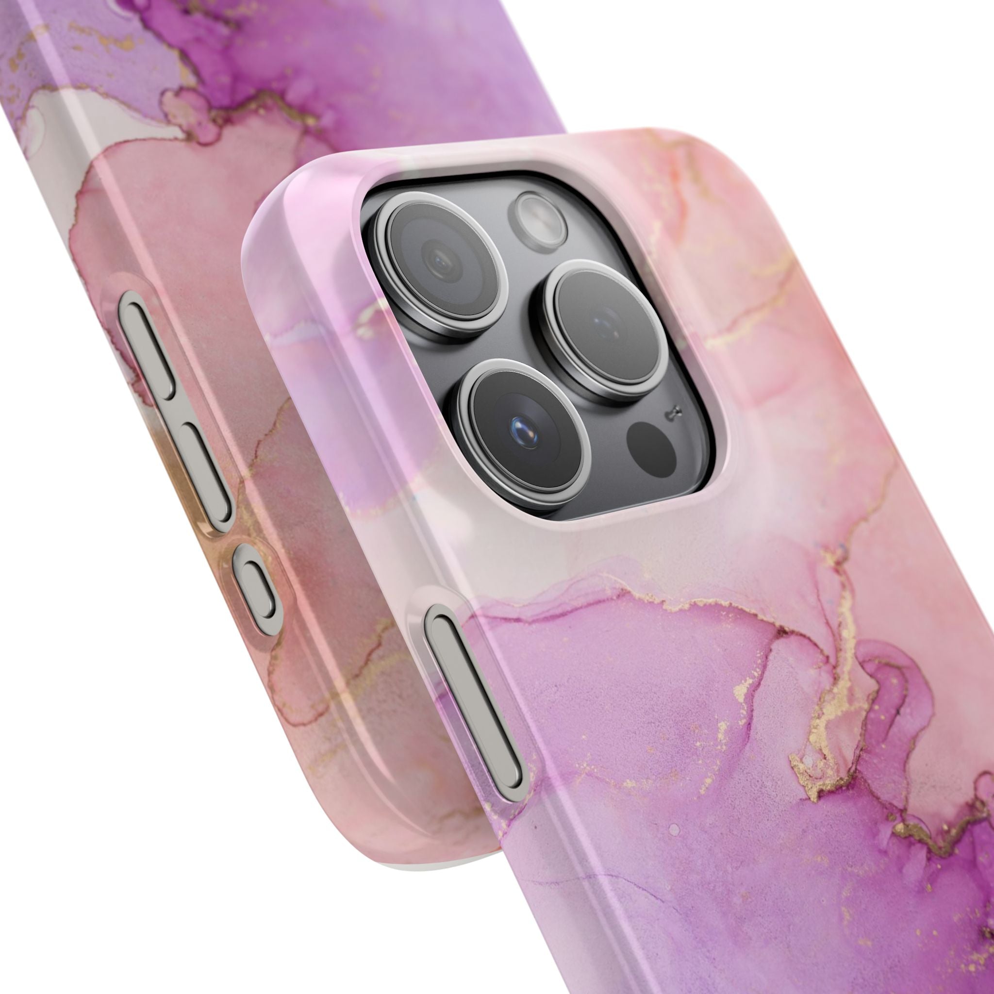 Pink Marble - Snap Case