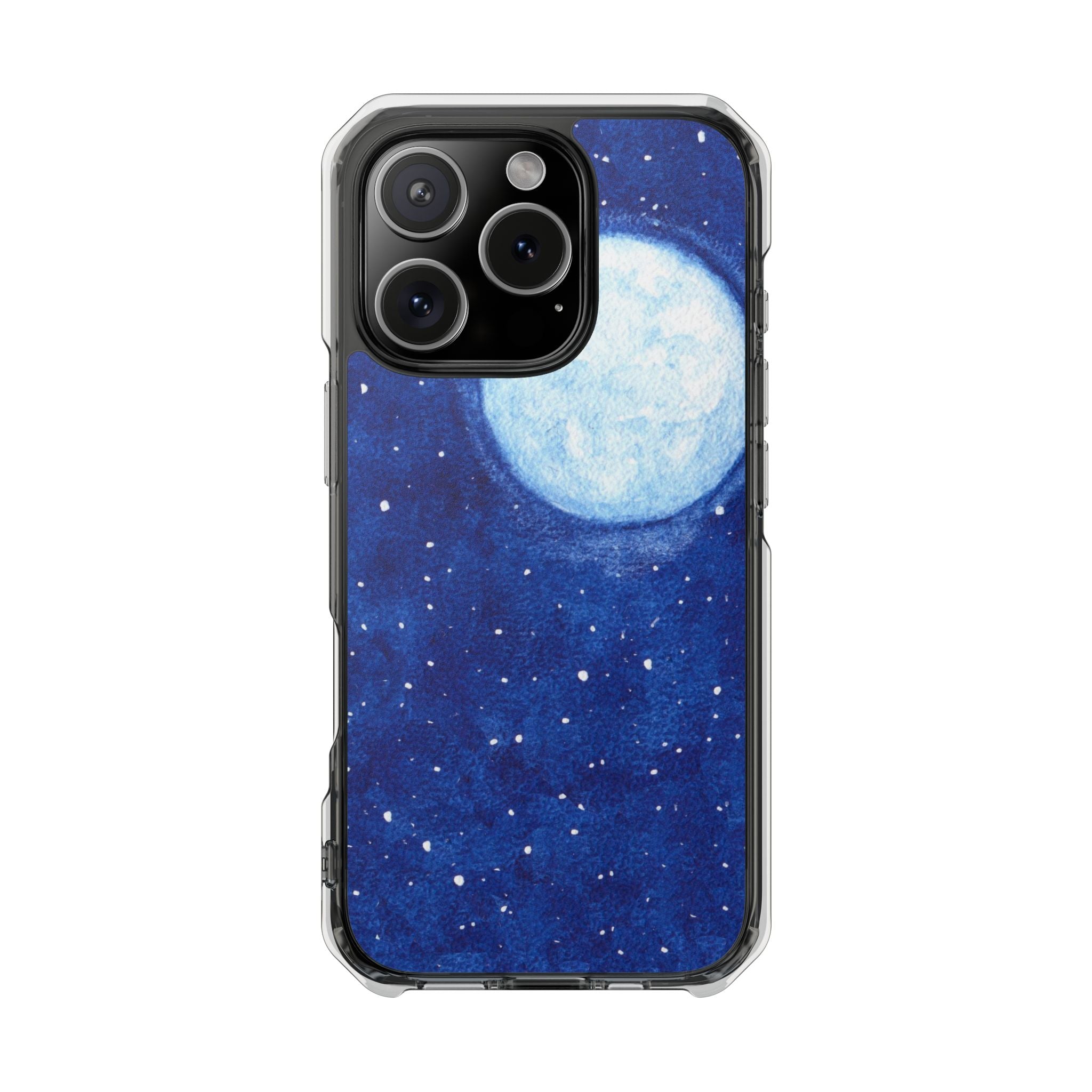 Night Moon - Magnetic Clear Impact Case