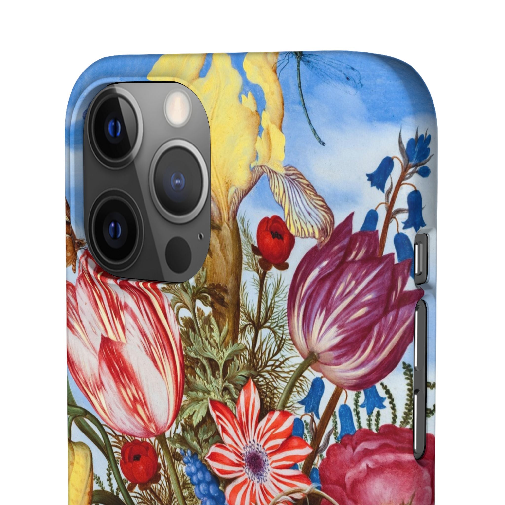 Bouquet of Flowers by Ambrosius Bosschaert - Snap Case