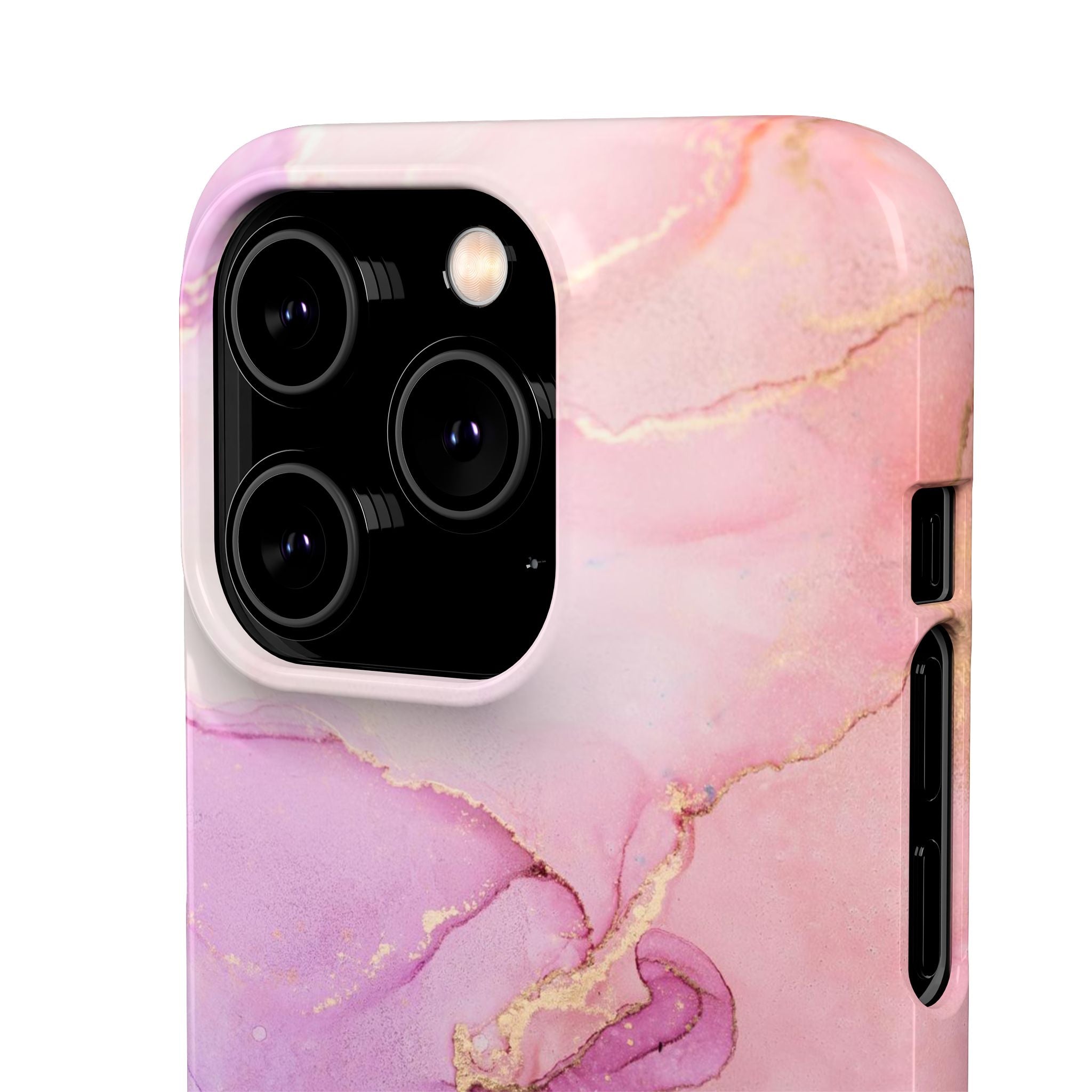 Pink Marble - Snap Case