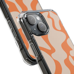 Image of Retro Ripples - Magnetic Clear Impact Case