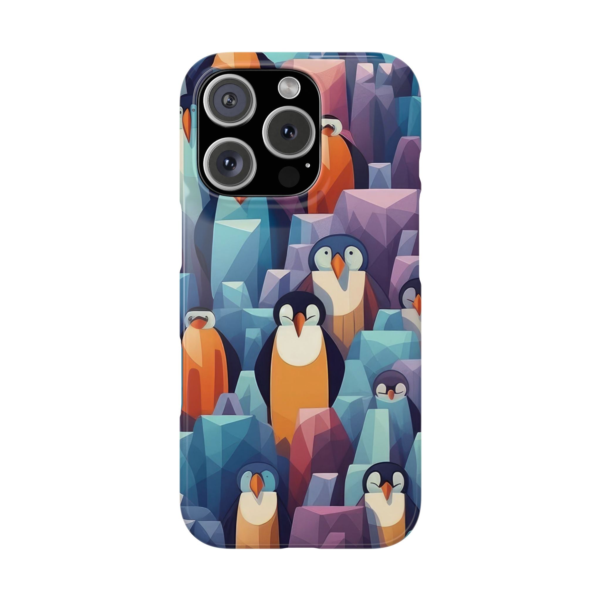 Penguin Family - Snap Case