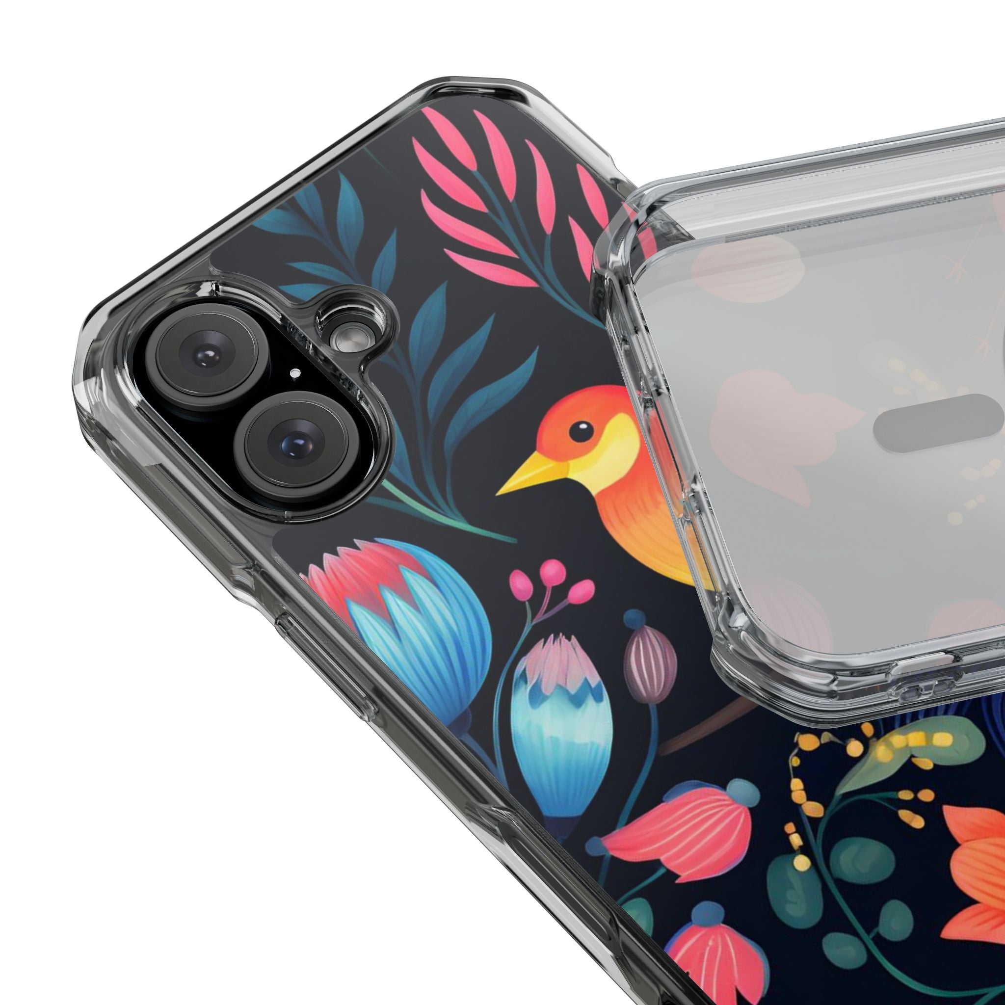 Bright Birds - Magnetic Clear Impact Case