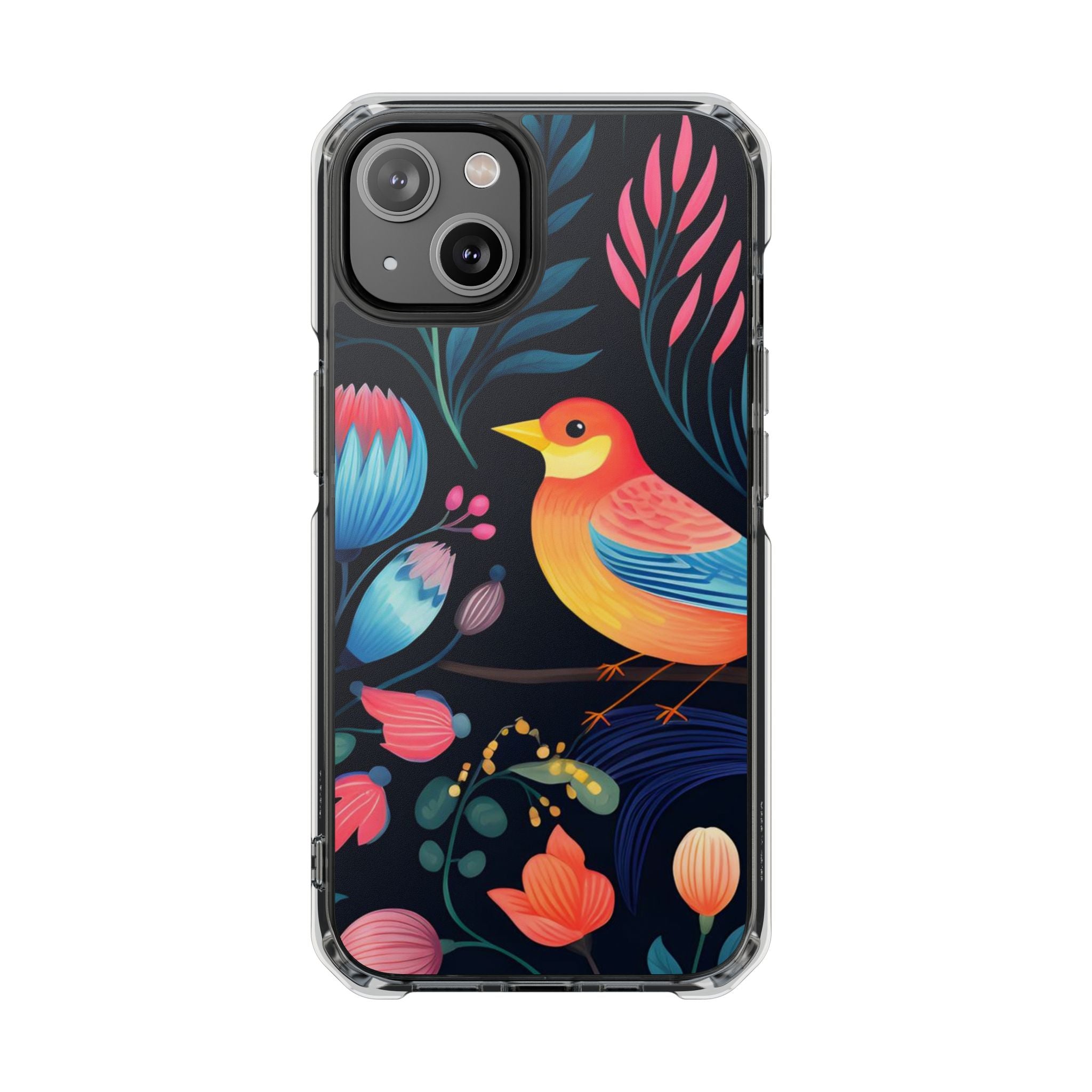 Bright Birds - Magnetic Clear Impact Case