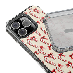 Image of Candy Cane Lane - Magnetic Clear Impact Case