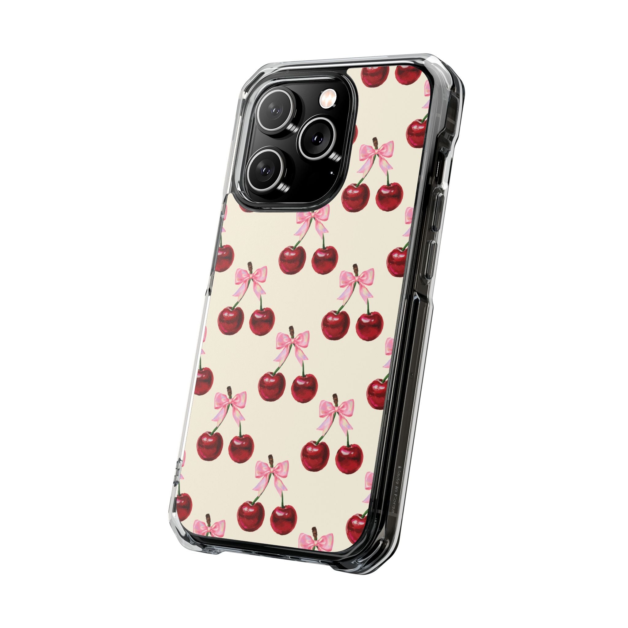 Cherrybomb - Magnetic Clear Impact Case