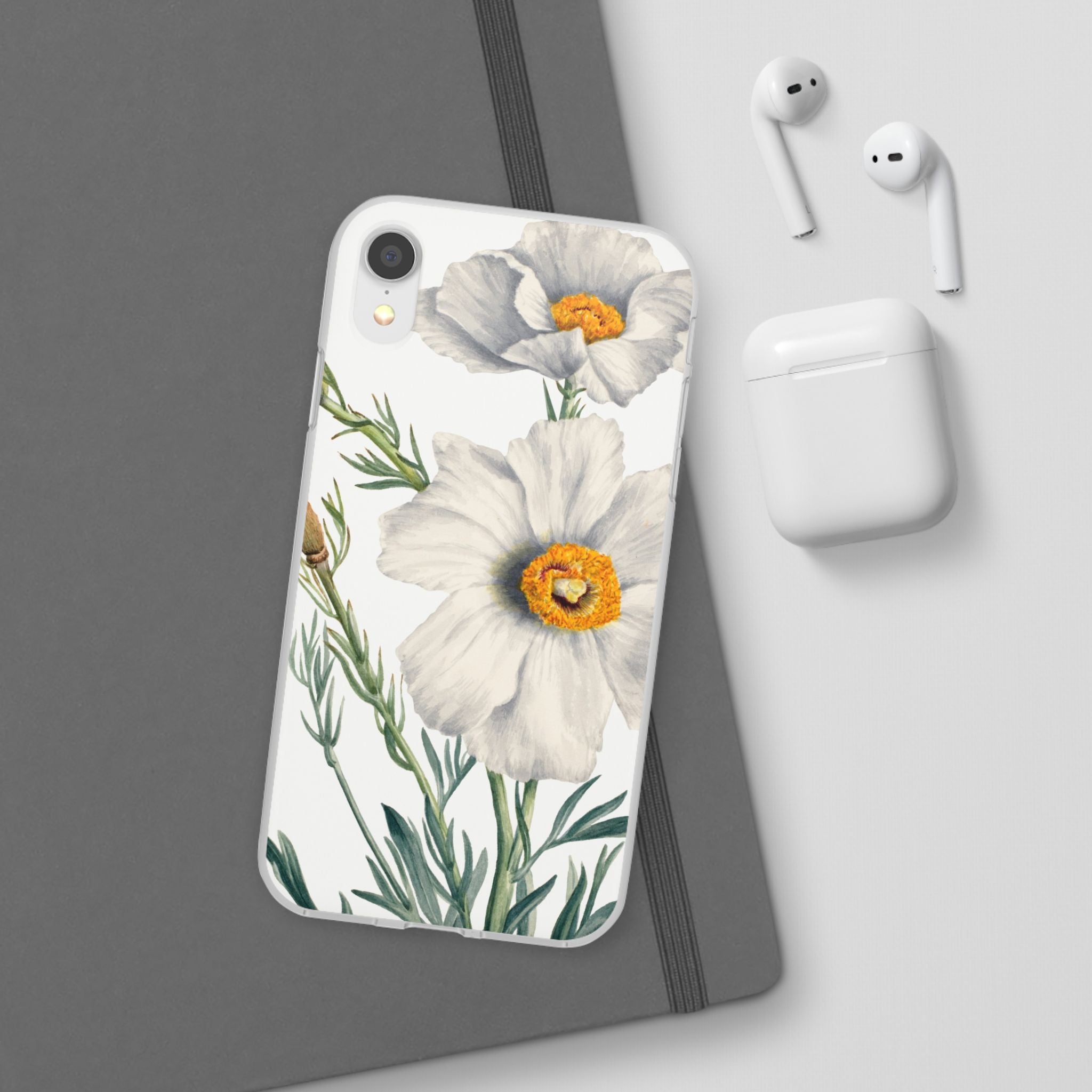 Matilija Poppy by Mary Vaux Walcott - Flexi Case