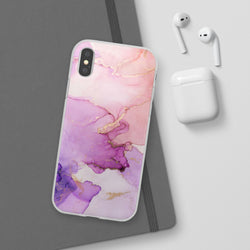 Image of Pink Marble - Flexi Case