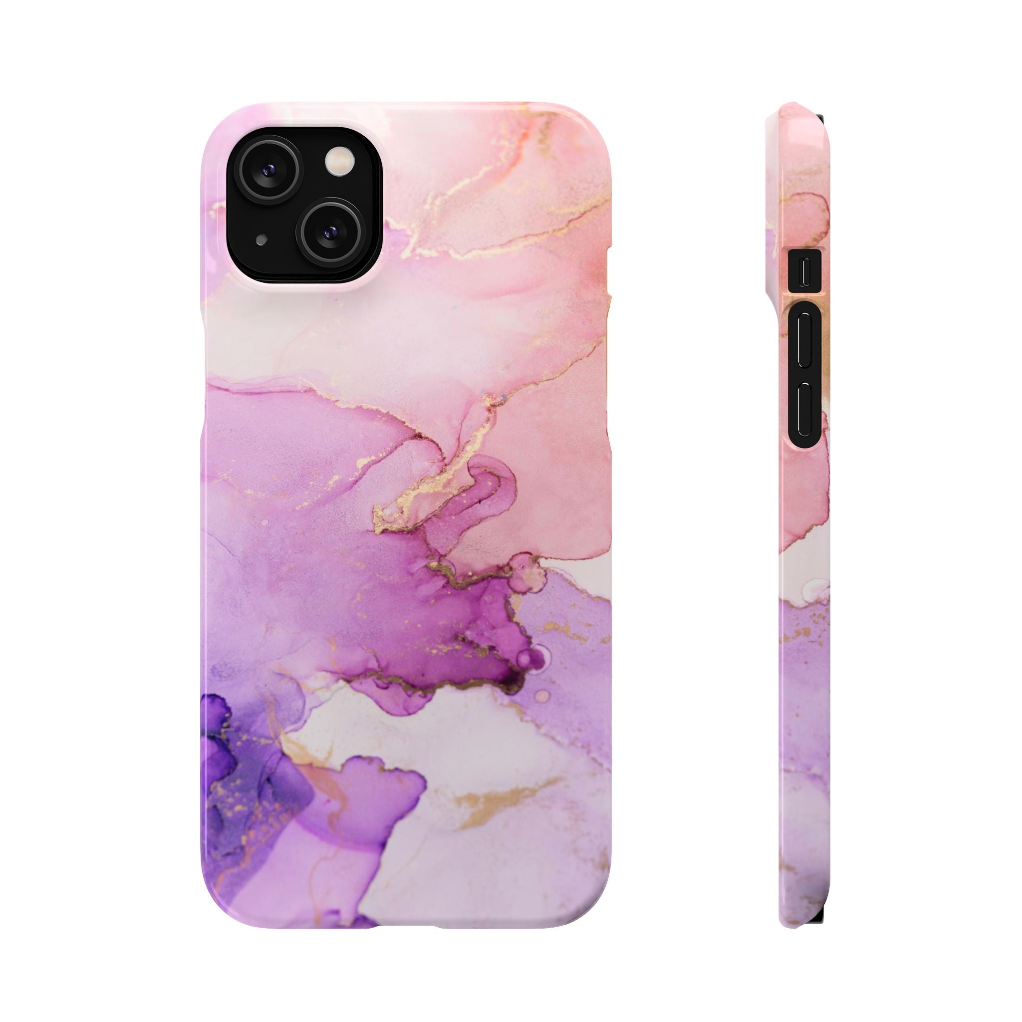 Pink Marble - Snap Case