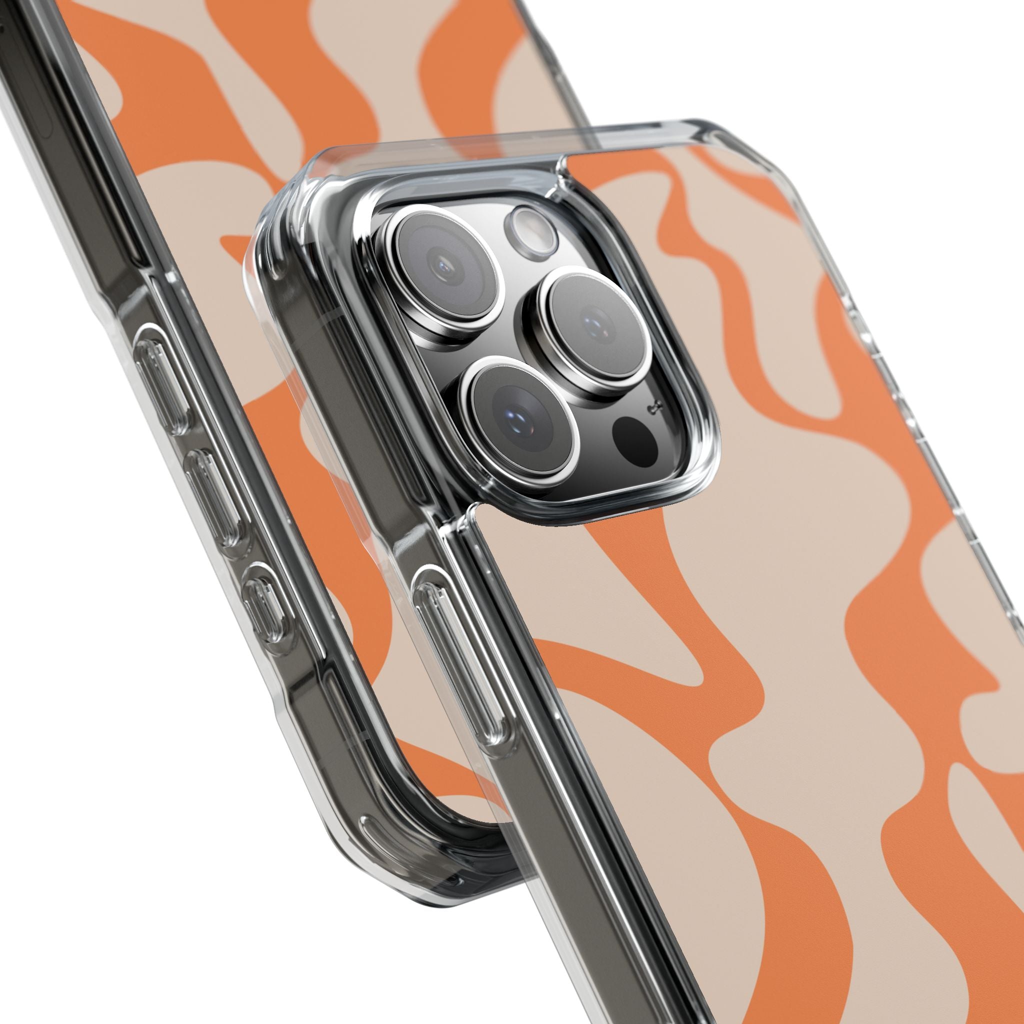 Retro Ripples - Magnetic Clear Impact Case