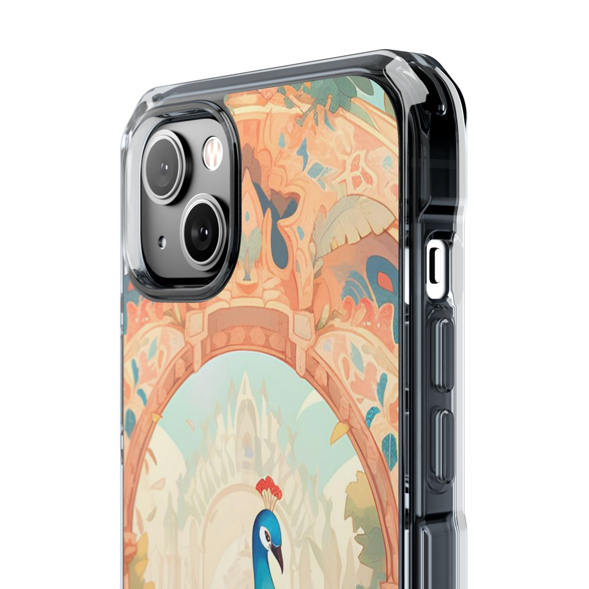 Peacock - Magnetic Clear Impact Case