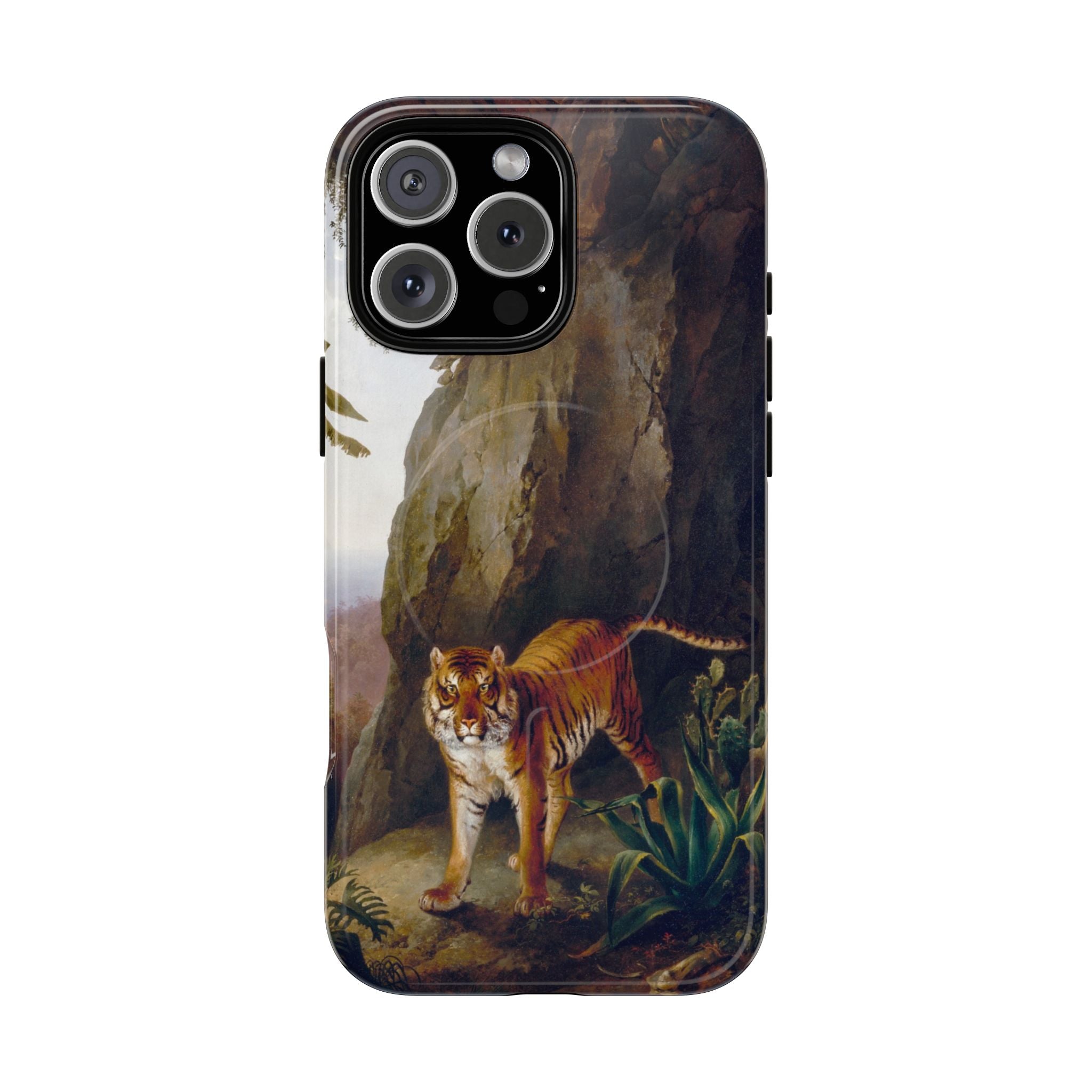 Tiger in a Cave (ca. 1814) - Tough Magnetic Case