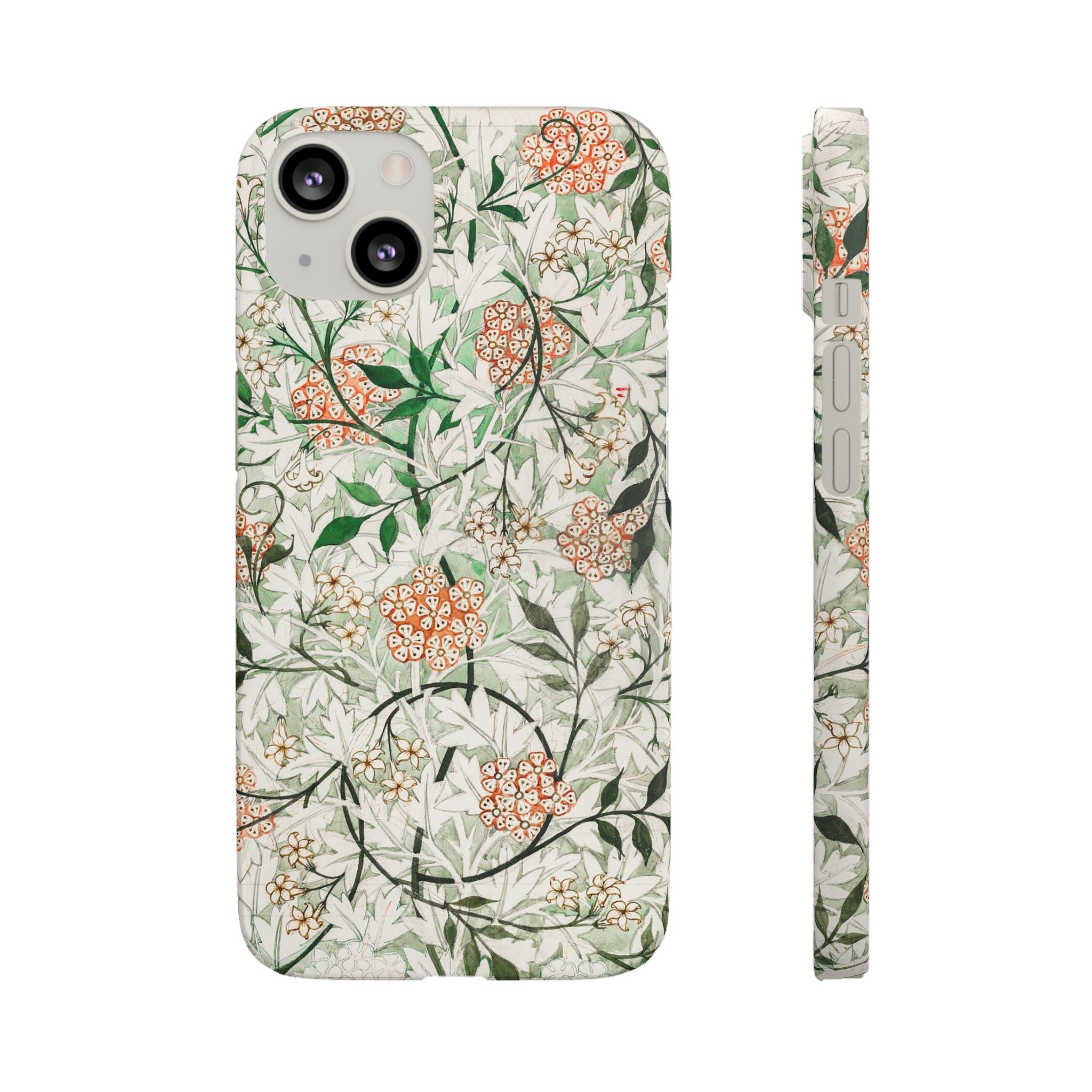 William Morris's (1834-1896) famous Jasmine pattern artwork - Snap Case