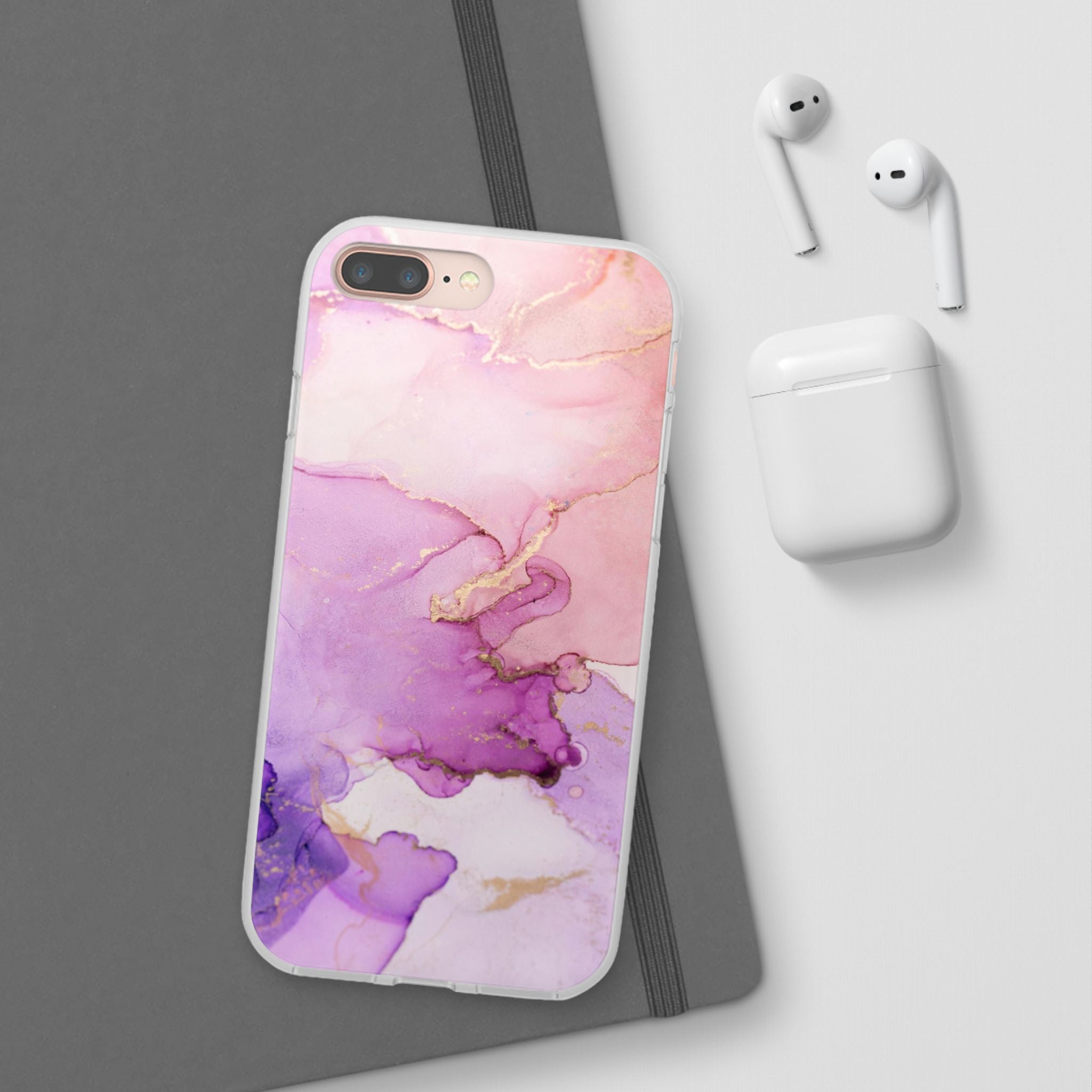 Pink Marble - Flexi Case