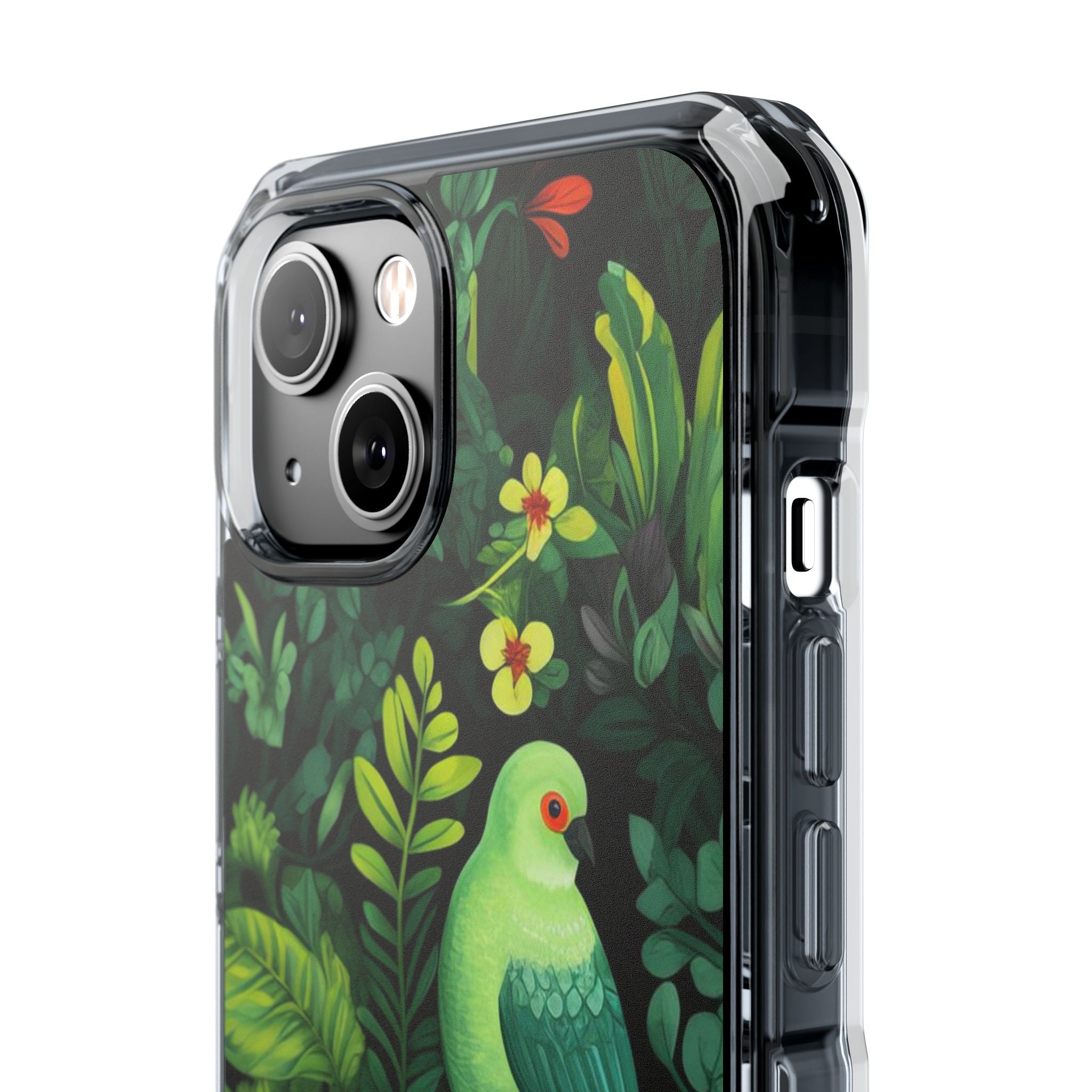 Bird of Green - Magnetic Clear Impact Case