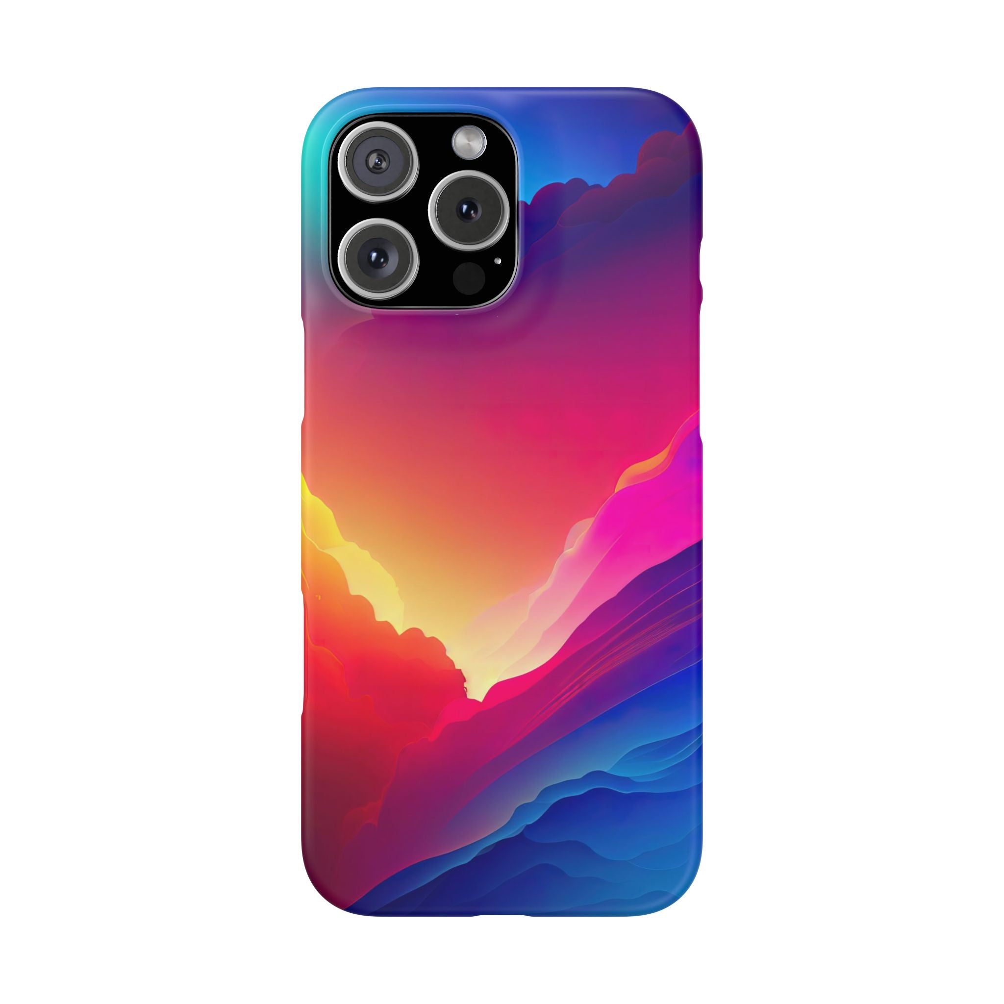 Rainbow Clouds - Snap Case