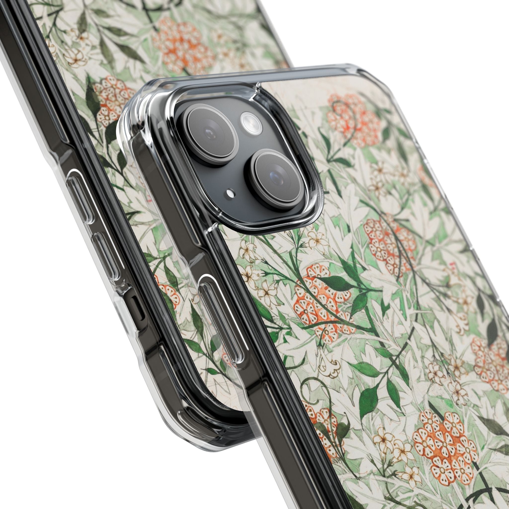 William Morris's (1834-1896) famous Jasmine pattern artwork - Magnetic Clear Impact Case