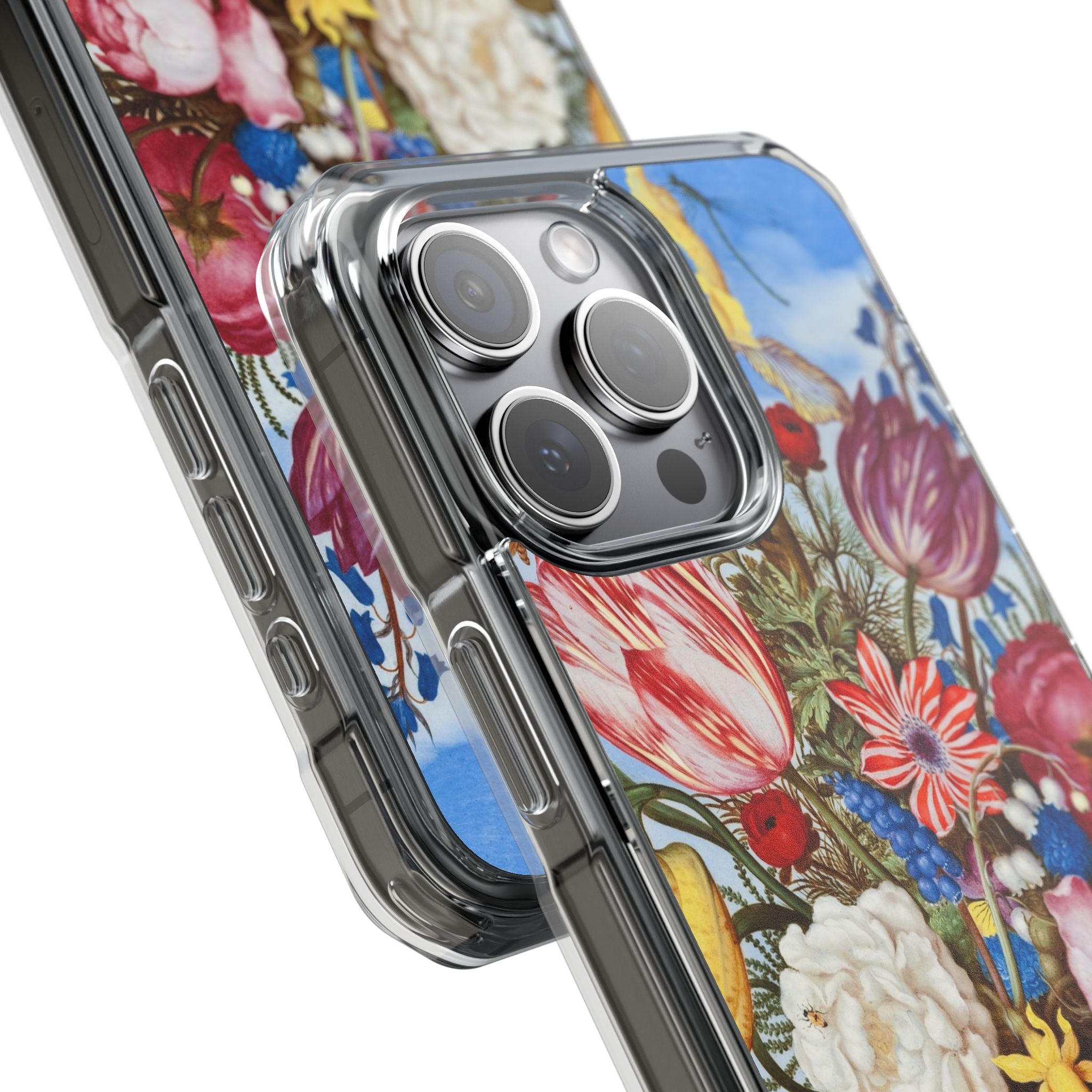 Bouquet of Flowers by Ambrosius Bosschaert - Magnetic Clear Impact Case