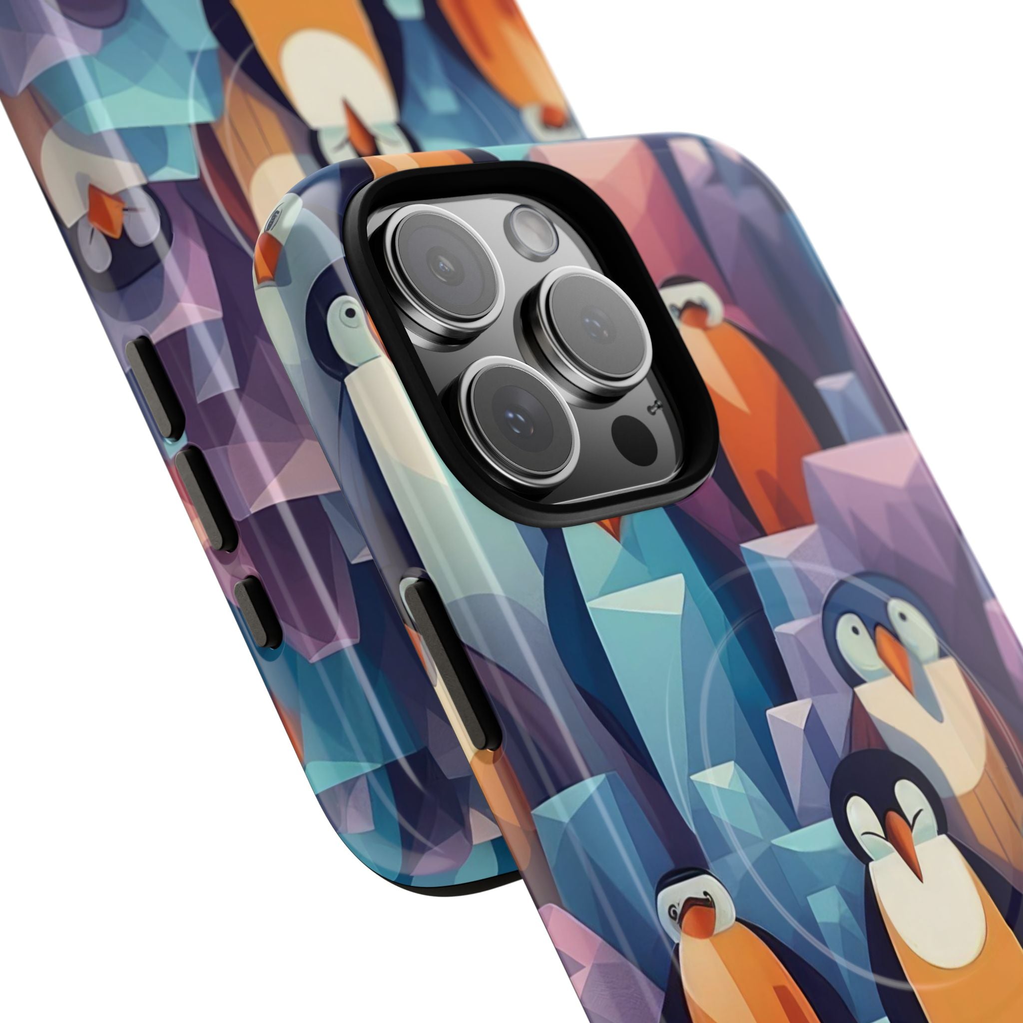 Penguin Family - Tough Magnetic Case