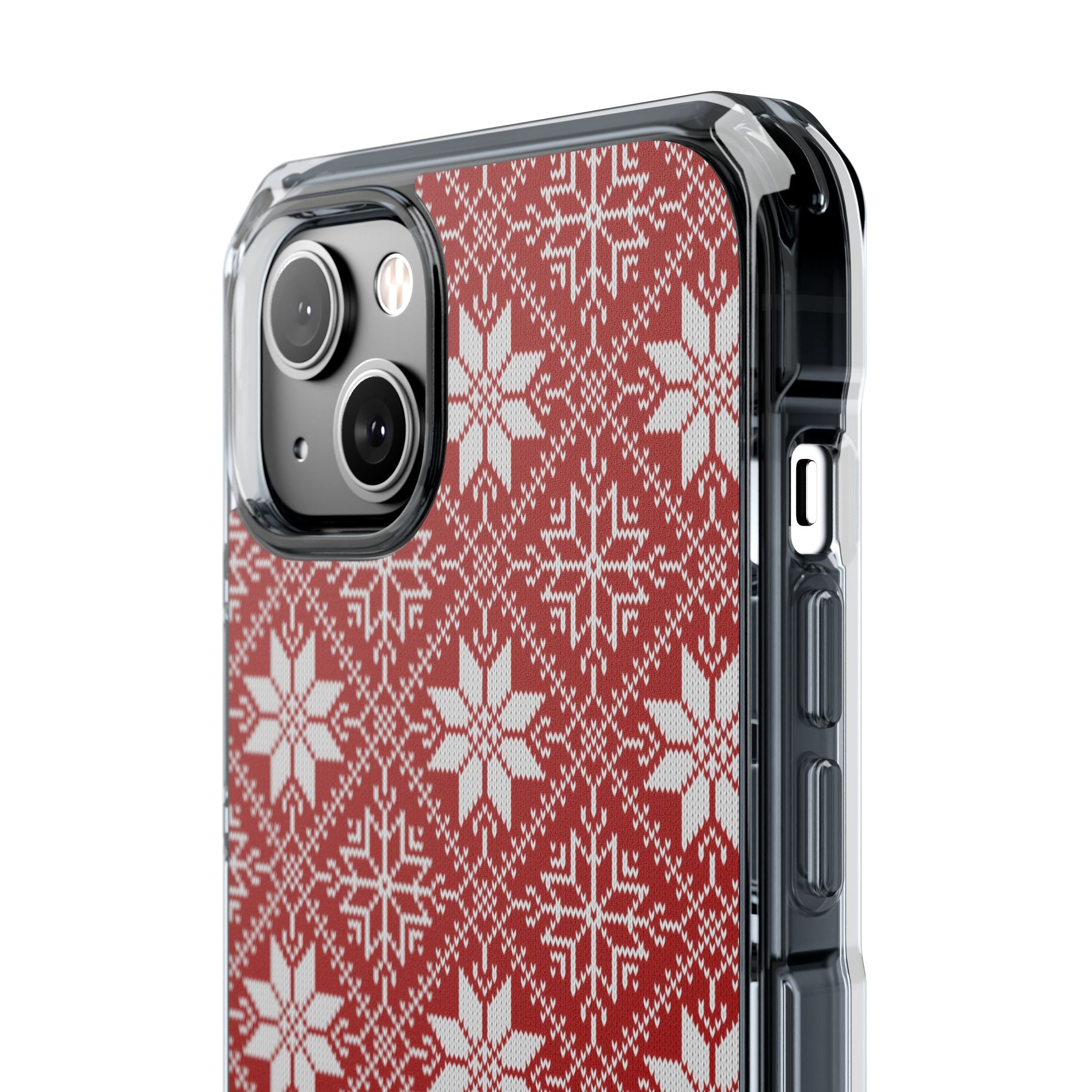 Snow Flake - Magnetic Clear Impact Case